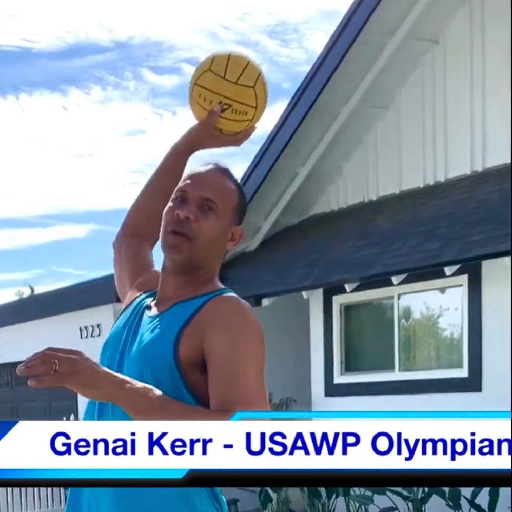 USA Water Polo Olympian Genai Kerr Home Workout Tips